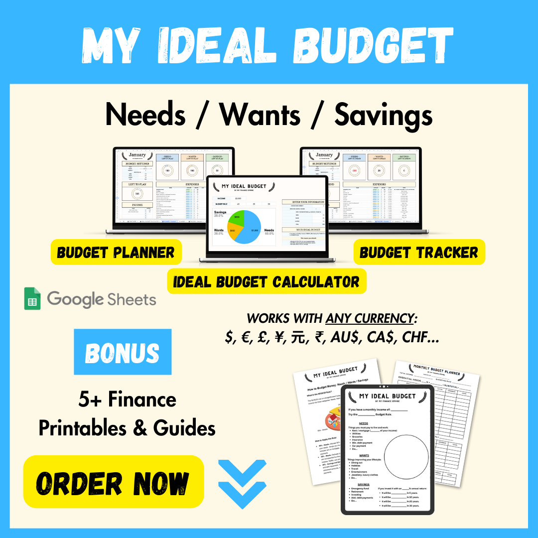 My Ideal Budget - Ideal Budget Calculator, Monthly Budget Planner & Tracker