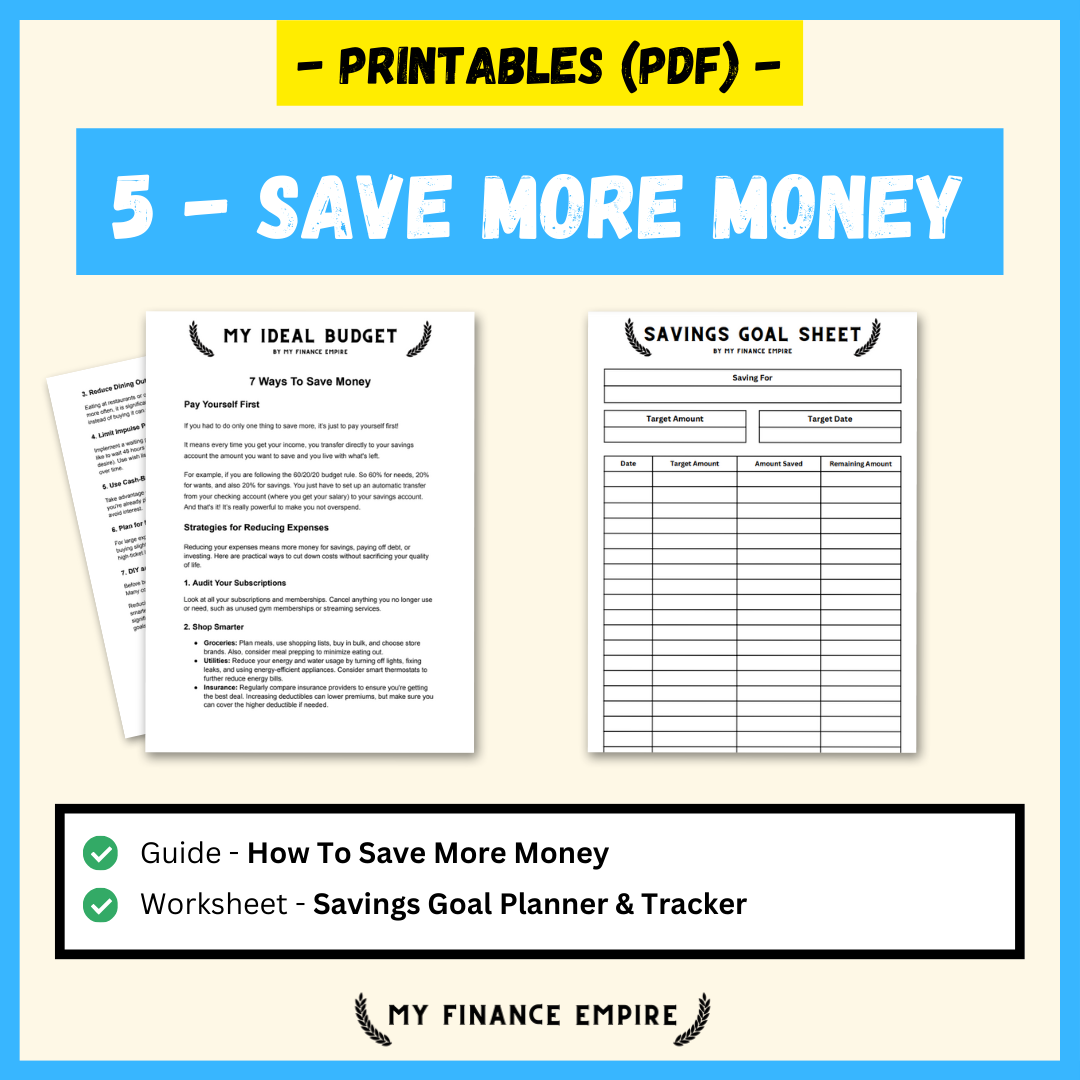 Get Good with Money: Step-by-Step Money Planners & Budget Templates